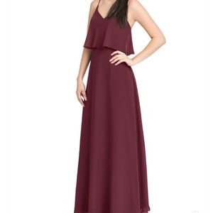 Azazie Cabernet Desiree Dress. SALE!